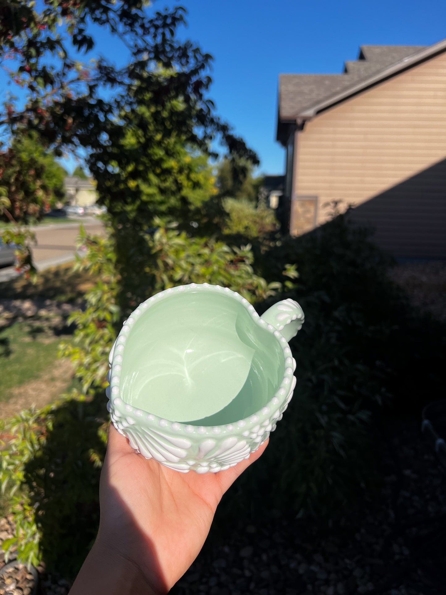Minty Corazon Mug